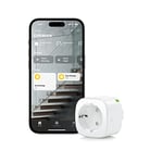 Eve Energy (Matter) – Prise connectée, contrôle intelligent des appareils et des lampes, Matter & Thread, fonctionne avec Apple Home, Alexa, Google Home, SmartThings, Nécessite un concentrateur