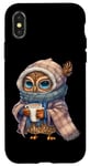 Coque pour iPhone X/XS Owl Forest Mythology Night Owl