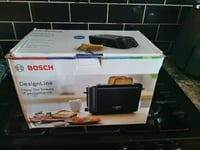 Bosch DesignLine TAT3P423GB Compact Toaster - Black