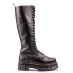 Dr Martens Womens Audrick 20 Eyelet Boots - Black - Size UK 4