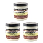 3x Aunt Jackie's Coco Repair Coconut Cream Deep Hair Conditioner 426g