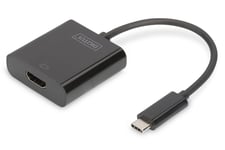 Digitus USB Type-C to HDMI Adapter, 4K@30Hz black