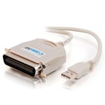 C2G USB to IEEE-1284 Printer Cable - parallelladapter - USB - IEEE 1284