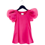 DOLLY by Le Petit Tom Dolly World Organza Klänning Barbie Pink | Rosa | 6-8 years