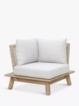 KETTLER Denver Garden Corner Sofa Unit, FSC-Certified (Acacia Wood), Natural