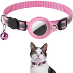 Trolsk Pet Collar (AirTag) - halsband för Airtag - Rosa