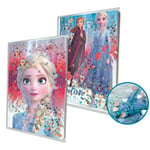 Frozen II dagbok 80 sidor ritbok block anna elsa frost