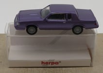 rare MICRO HERPA HO 1/87 BUICK GRAND PRIX USA VIOLET #021494 IN BOX