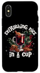 iPhone X/XS Everything Nice In A Cup Mulled Wine Christmas Drink Case