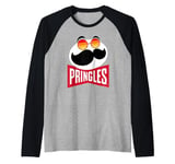 Pringles Groovy Retro 60s Popstar Mr P Raglan Baseball Tee