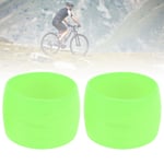 (A Pair Green) Road Bike Handlebar Tape Fixing Loops Bicycle Anti Skid LVE