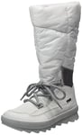 Legero Femme Novara Gore-tex doublée Chaude Botte Haute Jusqu'au Genou, Blanc cassé 1000, 37 EU