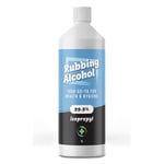 Rubbing Alcohol 1L 99% Pure Isopropanol IPA for Cleaning for Cleaning, Medical Use, Electronics, Glass, De-icer, Painting