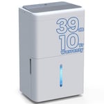 Newentor Bdpt. Dehumidifiers for Home Damp 20L, Dehumidifier for Bedroom 150m³/50m², Dehumidifier for Bathroom 39dB, Dehumidifiers for Drying Clothes, 10-YR WRNTY, Drain Hose, Filter, Timer