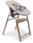 Bugaboo Giraffe Juniorituoli + Newborn Set, Neutral Wood/White/Polar White