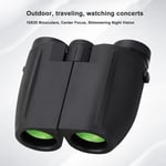 Compact Binoculars Prisms And Multi Coated Lenses 10x25 Small Binoculars For