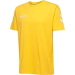 Hummel Go Cotton T-skjorte - Gul, størrelse 3XL