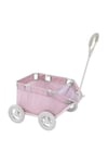 Olivia's Little World Polka Dots Baby Doll Pull Along Wagon Trolley