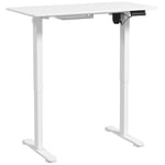 Ståbord justerbar i höjdled, elektrisk, 120x60x72-116cm, med 3 förinställningar, antikollisionsskydd, överhettningsskydd, spånsk