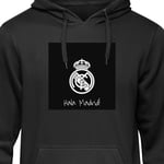 Barn-Hoodie | Mjuk Huvtröja för Barn Real Madrid svart 9-11 År