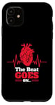 iPhone 11 The Beat Goes On Wear Red Heart Disease Awareness Valentines Case