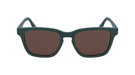 Lacoste Men's Sunglasses L987S - Matte Green with Solid Brown Lens