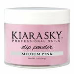 Kiara Sky Professional Nails Dip Powder - Medium Pink 56g (D402MS)