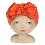 rituali domestici - Cachepot Yeux Ouverts Turban Orange Medea