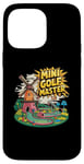 Coque pour iPhone 14 Pro Max Mini Golf Minigolf Minigolfer Golfeur pour Mini golfeur