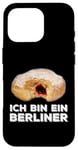 Coque pour iPhone 16 Pro Discours d'Ich Bin Ein Berliner Jelly Donut Cold War