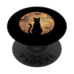 Hocus Pocus Catocus Halloween Noir Amoureux des chats PopSockets PopGrip Adhésif