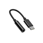 Joyroom Adapter USB-C til 3,5 mm - Svart