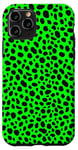 Coque pour iPhone 11 Pro Motif : guépard vert