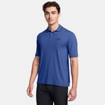 Polo Under Armour Iso-Chill pour homme Tech Bleu / Noir / Noir L