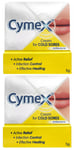 2 X Cymex Antibacterial Cold Sore Cream 5g Active Relief Effective Healing