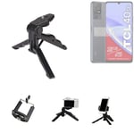 Mini Tripod for TCL 40 SE Cell phone Universal travel compact