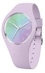 ICE-WATCH - Ice Sunset Pastel Lilac - Montre Violette pour Femme avec Bracelet en Silicone - 020640 (Small)