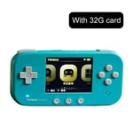 Trimui Smart Retro Handheld Game Console Tuki Bluetooth-yhteensopiva kuulokemikrofoni Mini Gaming System 2,4 tuuman lahja lapsille aikuisille