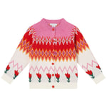 Stella McCartney Kids Intarsia Jakke Kremhvit |  | 10 years