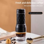 1X(Espresso Coffee Maker Hand Press Capsule Ground Coffee Brewer Portable9217