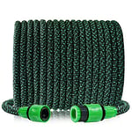 Garden Hose Pipe 25 FT Plus, Heavy Duty Lightweight Retractable Water Hose, Leakproof Flexible Hose, Crush Resistant Connector, High Strength Expandabl Garden Hose Hose as Seen on TV (25ft)…