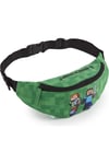 Minecraft Bum Waist Bag Green Fanny Pack with Adjustable Belt for Boys Teens