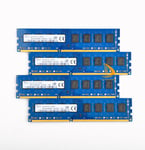 For SK Hynix 4x 8GB 2Rx8 PC3-10600 DDR3 1333MHz 1.5V DIMM Desktop Memory RAM #DD