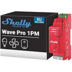 Ansluten switch - SHELLY - Wave Pro 1PM - 16A - Z-Wave repeater - Energimätare