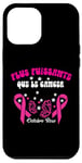 Coque pour iPhone 14 Plus Octobre Rose 2024 Ruban Combattre Le Cancer Du Sein