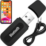 Récepteur de son Adaptateur Bluetooth USB + AUX,JL73