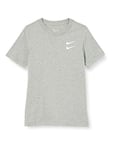 Nike Swoosh Pack T-Shirt Enfants T-Shirt Enfant DK Grey Heather FR : XS (Taille Fabricant : XS)