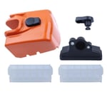 Filtre à air et couvercle avec kit de bouton de verrouillage pour Stihl MS210 MS230 MS250 023 025 MS 210 230 250 Pièces