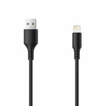 Setty USB-C Till Lightning Kabel 3m 2A NEW - Svart