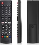 Télécommande Universelle pour LG Smart TV, Nouvelle AKB75095307 Telecommande TV Universelle, Aucun Réglage Requis Remplacement Telecommande pour TV LCD LG